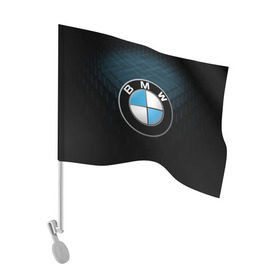 Флаг для автомобиля с принтом BMW 2018 Blue Line в Курске, 100% полиэстер | Размер: 30*21 см | Тематика изображения на принте: bmw | bmw motorsport | bmw performance | carbon | m | motorsport | performance | sport | бмв | карбон | моторспорт | спорт