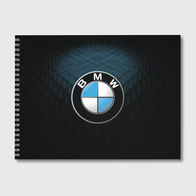 Альбом для рисования с принтом BMW 2018 Blue Line в Курске, 100% бумага
 | матовая бумага, плотность 200 мг. | bmw | bmw motorsport | bmw performance | carbon | m | motorsport | performance | sport | бмв | карбон | моторспорт | спорт
