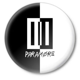 Значок с принтом Paramore в Курске,  металл | круглая форма, металлическая застежка в виде булавки | paramore | альтернативный | группа | джош фарро | зак фарро | панк | панкрок | пара море | парамор | парамора | параморе | парморе | поп | поппанк | попрок | рок | тейлор йорк | хейли уильямс