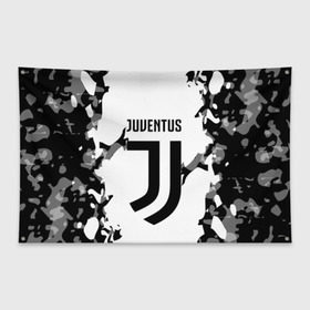 Флаг-баннер с принтом Juventus 2018 Original в Курске, 100% полиэстер | размер 67 х 109 см, плотность ткани — 95 г/м2; по краям флага есть четыре люверса для крепления | fly emirates | juventus | ronaldo | клуб | линии | мода | модные | мяч | реал мадрид | спорт | спортивные | стиль | футбол | футбольный клуб | экстрим | эмблема | ювентус