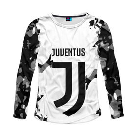 Женский лонгслив 3D с принтом Juventus 2018 Original в Курске, 100% полиэстер | длинные рукава, круглый вырез горловины, полуприлегающий силуэт | fly emirates | juventus | ronaldo | клуб | линии | мода | модные | мяч | реал мадрид | спорт | спортивные | стиль | футбол | футбольный клуб | экстрим | эмблема | ювентус