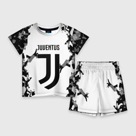 Детский костюм с шортами 3D с принтом Juventus 2018 Original в Курске,  |  | fly emirates | juventus | ronaldo | клуб | линии | мода | модные | мяч | реал мадрид | спорт | спортивные | стиль | футбол | футбольный клуб | экстрим | эмблема | ювентус