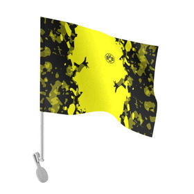 Флаг для автомобиля с принтом FC Borussia 2018 Original в Курске, 100% полиэстер | Размер: 30*21 см | боруссия | дортмунд