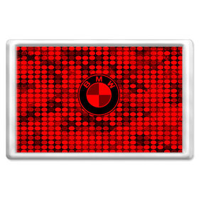 Магнит 45*70 с принтом bmw sport collection red style в Курске, Пластик | Размер: 78*52 мм; Размер печати: 70*45 | 