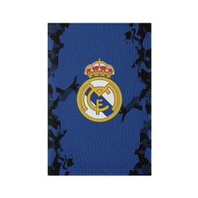 Обложка для паспорта матовая кожа с принтом Real Madrid 2018 Original в Курске, натуральная матовая кожа | размер 19,3 х 13,7 см; прозрачные пластиковые крепления | fc | real madrid | реал мадрид | спорт | спортивные | фк | футбол | футбольный клуб
