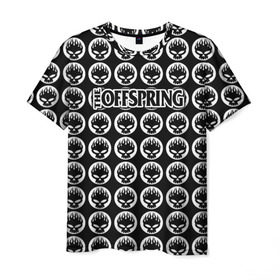 Мужская футболка 3D с принтом The Offspring в Курске, 100% полиэфир | прямой крой, круглый вырез горловины, длина до линии бедер | Тематика изображения на принте: offspring | офспринг | оффспринг | рок