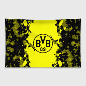 Флаг-баннер с принтом FC Borussia 2018 Original в Курске, 100% полиэстер | размер 67 х 109 см, плотность ткани — 95 г/м2; по краям флага есть четыре люверса для крепления | боруссия | дортмунд