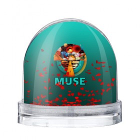 Водяной шар с принтом Muse в Курске, Пластик | Изображение внутри шара печатается на глянцевой фотобумаге с двух сторон | 