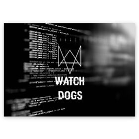 Поздравительная открытка с принтом Wath dogs 2 Хакер в Курске, 100% бумага | плотность бумаги 280 г/м2, матовая, на обратной стороне линовка и место для марки
 | Тематика изображения на принте: game | wath dogs 2 | город | девушка | дрон | игры | компьютеры | маркус | пистолет | телефон | технологии | хакер