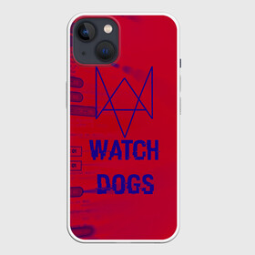 Чехол для iPhone 13 с принтом Watch Dogs hacker collection в Курске,  |  | game | wath dogs 2 | город | девушка | дрон | игры | компьютеры | пистолет | телефон | технологии | хакер