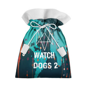 Подарочный 3D мешок с принтом Watch Dogs 2 NETWORK HACK в Курске, 100% полиэстер | Размер: 29*39 см | game | wath dogs 2 | город | девушка | дрон | игры | компьютеры | пистолет | телефон | технологии | хакер