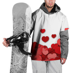 Накидка на куртку 3D с принтом Пылания страсти в Курске, 100% полиэстер |  | Тематика изображения на принте: 