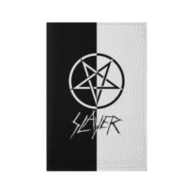 Обложка для паспорта матовая кожа с принтом Slayer в Курске, натуральная матовая кожа | размер 19,3 х 13,7 см; прозрачные пластиковые крепления | slayer | группа | гэри холт | керри кинг | метал | музыка | пентаграмма | песни | пол бостаф | рок | слаер | слайер | слеар | слеер | слейр | слеяр | том арайа | трэш | тяжелый | хеви