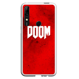 Чехол для Honor P Smart Z с принтом DOOM MARS GAME в Курске, Силикон | Область печати: задняя сторона чехла, без боковых панелей | art | doom | game | возвращение | дум | игра | легенда | шутер