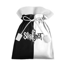 Подарочный 3D мешок с принтом Slipknot в Курске, 100% полиэстер | Размер: 29*39 см | Тематика изображения на принте: slipknot | альтернативный | грув | кори тейлор | крис фен | метал | музыка | ню | рок | слайпкнот | слипкнот | слипнот