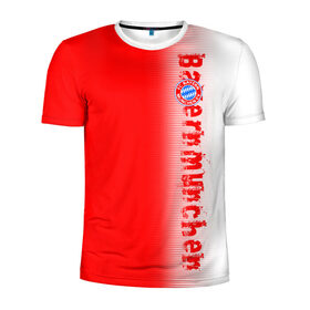 Мужская футболка 3D спортивная с принтом FC Bayern 2018 Original в Курске, 100% полиэстер с улучшенными характеристиками | приталенный силуэт, круглая горловина, широкие плечи, сужается к линии бедра | bayern | fly fc | бавария | спорт | футбольный клуб