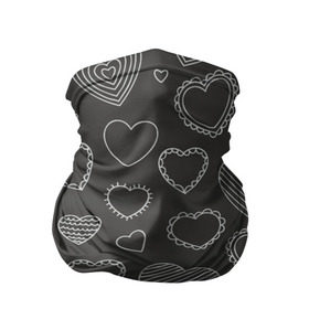 Бандана-труба 3D с принтом Love is в Курске, 100% полиэстер, ткань с особыми свойствами — Activecool | плотность 150‒180 г/м2; хорошо тянется, но сохраняет форму | 14 | love | валентин | губы | день | любовь | подарок | поцелуй | сердце | страсть | февраль