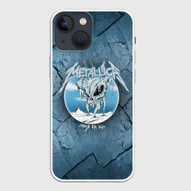 Чехол для iPhone 13 mini с принтом Metallica, freeze em all в Курске,  |  | metallica | группа | джеймс хэтфилд | кирк хэмметт | ларс ульрих | метал | металика | металлика | миталика | музыка | роберт трухильо | рок | трэш | трэшметал | хард | хардрок | хеви | хевиметал