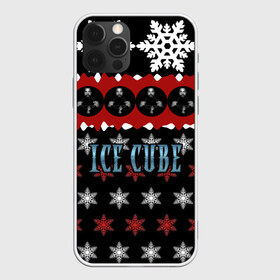 Чехол для iPhone 12 Pro Max с принтом Праздничный Ice Cube в Курске, Силикон |  | hip hop | hiphop | ice cube | mc | n.w.a | rap | айс | джексон | западное по | знак | красный | куб | кубе | кубик льда | кьюб | мс | надпись | новогодний | новый год | о ши | оши | праздник | реп | репер | речитатив | рождество