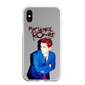 Чехол для iPhone XS Max матовый с принтом My Chemical Romance в Курске, Силикон | Область печати: задняя сторона чехла, без боковых панелей | gerard way | mcr | my chemical romance | альтернативный | группа | джерард уэй | май кемикал романс | мкр | мой химический роман | мхр | мцр | панк | поп | поппанк | рок | рэй торо