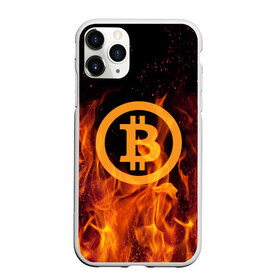 Чехол для iPhone 11 Pro матовый с принтом BITCOIN FIRE в Курске, Силикон |  | Тематика изображения на принте: bitcoin | btc | coin | crypto | ethereum | money | orange | биткоин | валюта | деньги | известные | криптовалюта | логотип | монета | надписи.cash | оранжевый | цвет | цифровое золото | эфир