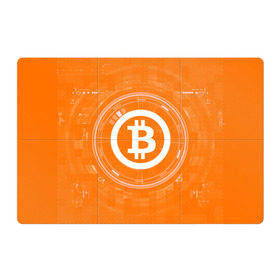 Магнитный плакат 3Х2 с принтом BITCOIN в Курске, Полимерный материал с магнитным слоем | 6 деталей размером 9*9 см | Тематика изображения на принте: bitcoin | btc | coin | crypto | ethereum | money | orange | биткоин | валюта | деньги | известные | криптовалюта | логотип | монета | надписи.cash | оранжевый | цвет | цифровое золото | эфир