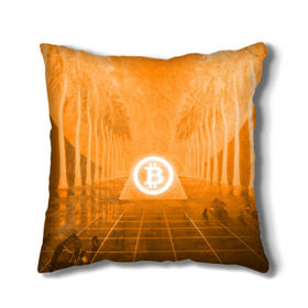 Подушка 3D с принтом BITCOIN в Курске, наволочка – 100% полиэстер, наполнитель – холлофайбер (легкий наполнитель, не вызывает аллергию). | состоит из подушки и наволочки. Наволочка на молнии, легко снимается для стирки | bitcoin | btc | coin | crypto | ethereum | money | orange | биткоин | валюта | деньги | известные | криптовалюта | логотип | монета | надписи.cash | оранжевый | цвет | цифровое золото | эфир