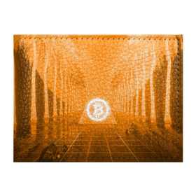 Обложка для студенческого билета с принтом BITCOIN в Курске, натуральная кожа | Размер: 11*8 см; Печать на всей внешней стороне | bitcoin | btc | coin | crypto | ethereum | money | orange | биткоин | валюта | деньги | известные | криптовалюта | логотип | монета | надписи.cash | оранжевый | цвет | цифровое золото | эфир