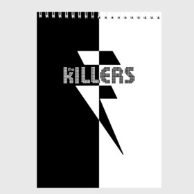 Скетчбук с принтом The Killers в Курске, 100% бумага
 | 48 листов, плотность листов — 100 г/м2, плотность картонной обложки — 250 г/м2. Листы скреплены сверху удобной пружинной спиралью | Тематика изображения на принте: kilers | killers | the | the killers | альтернативная | брэндон флауэрс | группа | дэйв кенинг | зе | зэ | килер | килерс | марк стормер | рок | ронни вануччи мл