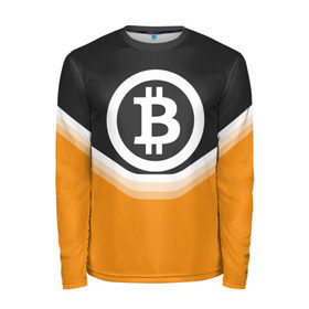 Мужской лонгслив 3D с принтом BITCOIN UNIFORM в Курске, 100% полиэстер | длинные рукава, круглый вырез горловины, полуприлегающий силуэт | bitcoin | btc | coin | crypto | ethereum | money | orange | биткоин | валюта | деньги | известные | криптовалюта | логотип | монета | надписи.cash | оранжевый | цвет | цифровое золото | эфир