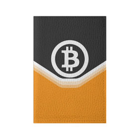 Обложка для паспорта матовая кожа с принтом BITCOIN UNIFORM в Курске, натуральная матовая кожа | размер 19,3 х 13,7 см; прозрачные пластиковые крепления | bitcoin | btc | coin | crypto | ethereum | money | orange | биткоин | валюта | деньги | известные | криптовалюта | логотип | монета | надписи.cash | оранжевый | цвет | цифровое золото | эфир