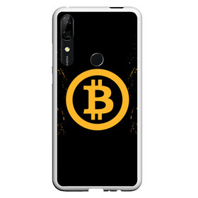 Чехол для Honor P Smart Z с принтом BITCOIN в Курске, Силикон | Область печати: задняя сторона чехла, без боковых панелей | bitcoin | btc | coin | crypto | ethereum | miner | mining | money | orange | биткоин | валюта | деньги | известные | криптовалюта | логотип | майнер | майнинг | монета | надписи.cash | оранжевый | цвет | цифровое золото | эфир