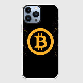 Чехол для iPhone 13 Pro Max с принтом БИТКОИН | BITCOIN в Курске,  |  | Тематика изображения на принте: bitcoin | btc | coin | crypto | ethereum | miner | mining | money | orange | биткоин | валюта | деньги | известные | криптовалюта | логотип | майнер | майнинг | монета | надписи.cash | оранжевый | цвет | цифровое золото | эфир