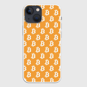 Чехол для iPhone 13 mini с принтом Bitcoin в Курске,  |  | bitcoin | биткоин | деньги