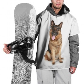 Накидка на куртку 3D с принтом Верный друг в Курске, 100% полиэстер |  | Тематика изображения на принте:  овчарка | пес | собака