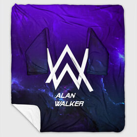 Плед с рукавами с принтом Alan Walker SPACE COLLECTION в Курске, 100% полиэстер | Закругленные углы, все края обработаны. Ткань не мнется и не растягивается. Размер 170*145 | alan walker | club | music | абстракция | клубная музыка | космос | краски | музыка