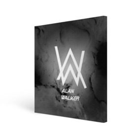 Холст квадратный с принтом ALAN WALKER в Курске, 100% ПВХ |  | alan walker | club | music | абстракция | клубная музыка | космос | краски | музыка