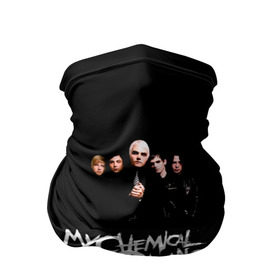 Бандана-труба 3D с принтом My Chemical Romance в Курске, 100% полиэстер, ткань с особыми свойствами — Activecool | плотность 150‒180 г/м2; хорошо тянется, но сохраняет форму | gerard way | mcr | my chemical romance | альтернативный | группа | джерард уэй | май кемикал романс | мкр | мой химический роман | мхр | мцр | панк | поп | поппанк | рок | рэй торо