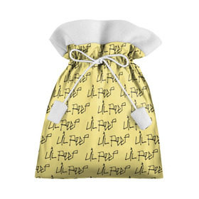 Подарочный 3D мешок с принтом LiL PEEP Pattern в Курске, 100% полиэстер | Размер: 29*39 см | band | cry baby | emo | lil peep | music | musician | rap | swag | логотип | музыка | музыкант | нытик. | рэп | сваг | эмо