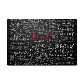 Пазл магнитный 126 элементов с принтом Формулы E=mc2 в Курске, полимерный материал с магнитным слоем | 126 деталей, размер изделия —  180*270 мм | emc | альберт | доска | емс хипстер | мел | физик | физика | формула | энштейн