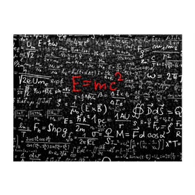 Обложка для студенческого билета с принтом Формулы E=mc2 в Курске, натуральная кожа | Размер: 11*8 см; Печать на всей внешней стороне | emc | альберт | доска | емс хипстер | мел | физик | физика | формула | энштейн