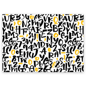Поздравительная открытка с принтом Letters bombing в Курске, 100% бумага | плотность бумаги 280 г/м2, матовая, на обратной стороне линовка и место для марки
 | alphabet | fonts | latin alphabet | lettering | letters | number | numbers | pattern | typography | алфавит | буквы | латиница | леттеринг | надписи | паттерн | типографика | цифры | число | шрифты