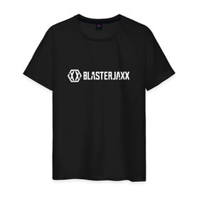 Мужская футболка хлопок с принтом Blasterjaxx в Курске, 100% хлопок | прямой крой, круглый вырез горловины, длина до линии бедер, слегка спущенное плечо. | 