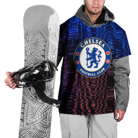 Накидка на куртку 3D с принтом Chelsea football sport 2018 в Курске, 100% полиэстер |  | 