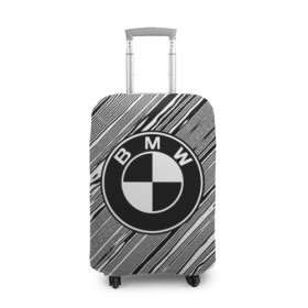 Чехол для чемодана 3D с принтом BMW SPORT LINE в Курске, 86% полиэфир, 14% спандекс | двустороннее нанесение принта, прорези для ручек и колес | auto | automobile | bmw | car | machine | motor | motor car | sport car | автомашина | легковой автомобиль | спортивный автомобиль | тачка