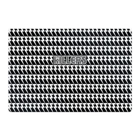 Магнитный плакат 3Х2 с принтом The Killers в Курске, Полимерный материал с магнитным слоем | 6 деталей размером 9*9 см | 