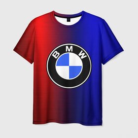 Мужская футболка 3D с принтом BMW SPORT ABSTRACT в Курске, 100% полиэфир | прямой крой, круглый вырез горловины, длина до линии бедер | auto | automobile | bmw | car | machine | motor | motor car | sport car | автомашина | легковой автомобиль | спортивный автомобиль | тачка