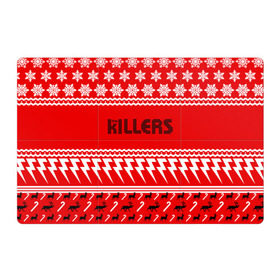 Магнитный плакат 3Х2 с принтом Праздничный The Killers в Курске, Полимерный материал с магнитным слоем | 6 деталей размером 9*9 см | kilers | killers | the | the killers | альтернативн | брэндон флауэрс | дэйв кенинг | зе | знак | зэ | килер | килерс | красный | марк стормер | надпись | новогодний | новый год | праздник | рождество
