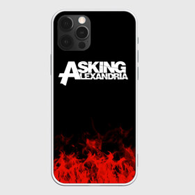 Чехол для iPhone 12 Pro Max с принтом Asking Alexandria в Курске, Силикон |  | Тематика изображения на принте: asking alexandria | band | metal | music | rock | атрибутика | группа | метал | музыка | рок