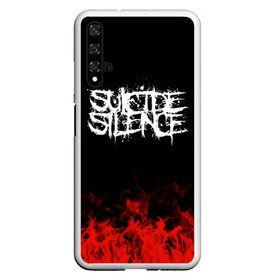 Чехол для Honor 20 с принтом Suicide Silence в Курске, Силикон | Область печати: задняя сторона чехла, без боковых панелей | band | metal | music | rock | suicide silence | атрибутика | группа | метал | музыка | рок